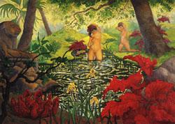 Paul Ranson The Bathing Place(Lotus) china oil painting image
